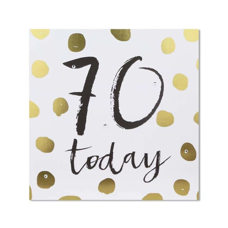 Classic Piano Birthday Card – 70 Today 3 Classic Piano Birthday Card – 70 Today