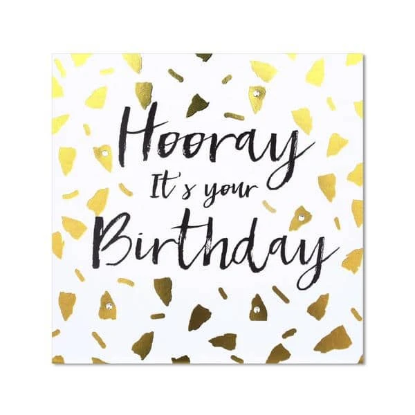 Classic Piano Birthday Card – “Hooray It’s Your Birthday” 3 Classic Piano Birthday Card – “Hooray It’s Your Birthday”