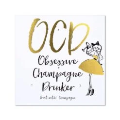 Classic Piano Birthday Card – Obsessive Champagne Drinker