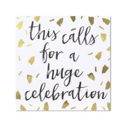 Classic Piano Congratulations Card – “This Calls For A Huge Celebration”