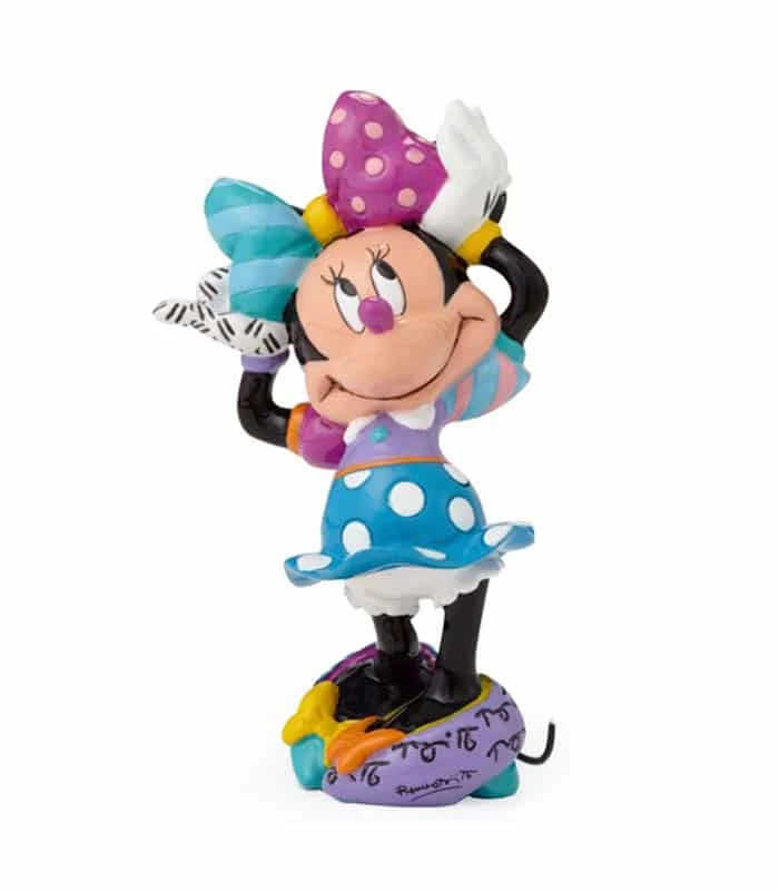 Britto Disney Arms Up Minnie Mouse Mini Figurine 3 Britto Disney Arms Up Minnie Mouse Mini Figurine