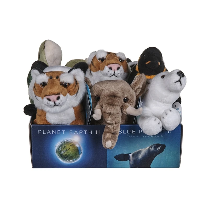 BBC Planet Earth & Blue Planet 18cm Plush Penguin, Turtle, Polar Bear, Lion, Elephant And Panda 5 BBC Planet Earth & Blue Planet 18cm Plush Penguin, Turtle, Polar Bear, Lion, Elephant And Panda - Image 3