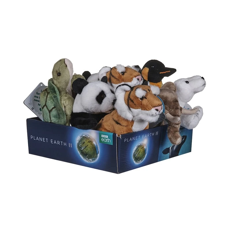 BBC Planet Earth & Blue Planet 18cm Plush Penguin, Turtle, Polar Bear, Lion, Elephant And Panda 4 BBC Planet Earth & Blue Planet 18cm Plush Penguin, Turtle, Polar Bear, Lion, Elephant And Panda - Image 2