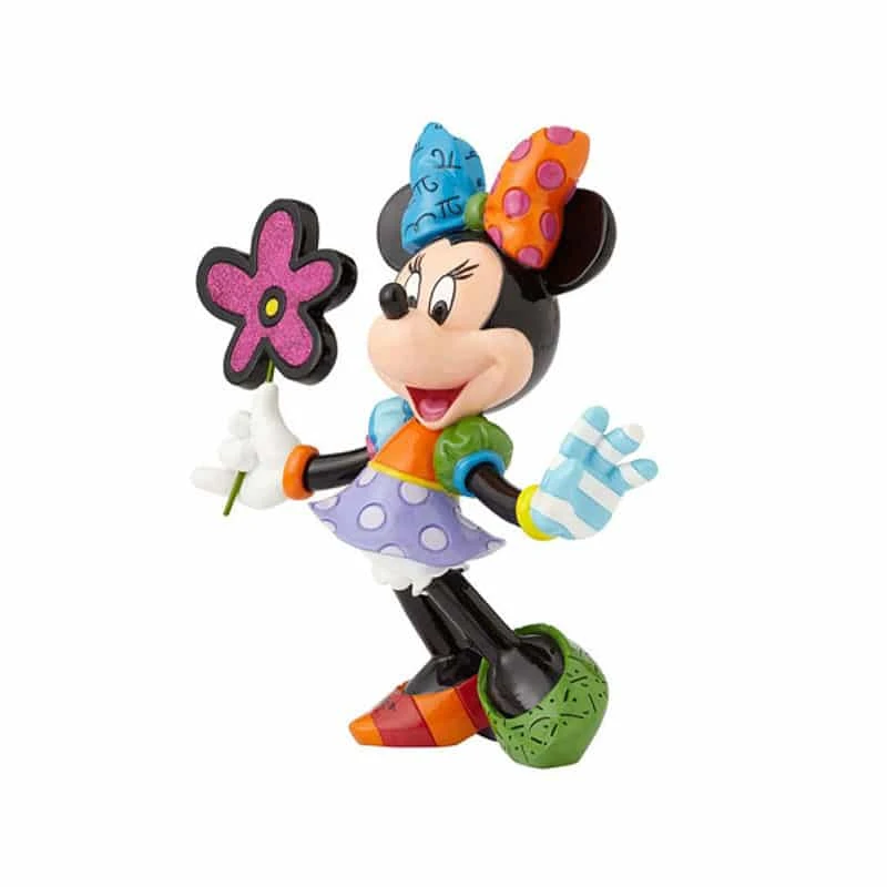 Britto Disney Minnie Mouse With Flower Large Figurine 4 Britto Disney Minnie Mouse With Flower Large Figurine - Image 2