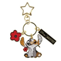Disney By Britto Midas Stitch Metal Keychain