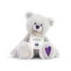 Demdaco Birthstone Bear – February Curious Amethyst -Toy Cheap Store feb1