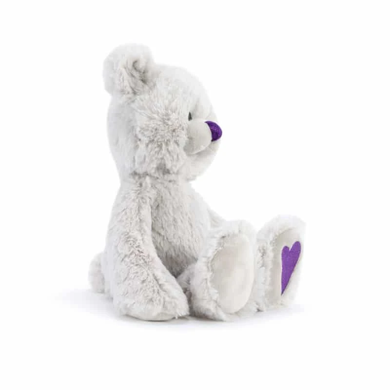 Demdaco Birthstone Bear – February Curious Amethyst 4 Demdaco Birthstone Bear – February Curious Amethyst - Image 2