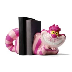 Disney Bookends & Money Bank: Alice In Wonderland Cheshire Cat