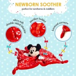 Disney Baby – Mickey Mouse Knotted Snuggle Blanket -Toy Cheap Store kp79926 3