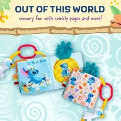 Disney Baby – Stitch Activity Soft Book 14 Disney Baby – Stitch Activity Soft Book -Toy Cheap Store kp79987 5