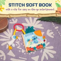 Disney Baby – Stitch Activity Soft Book 15 Disney Baby – Stitch Activity Soft Book -Toy Cheap Store kp79987 6