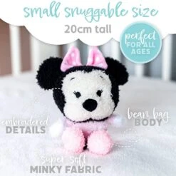 Disney Baby – Minnie Mouse Cuteeze Collectible Plush -Toy Cheap Store kp81276 5