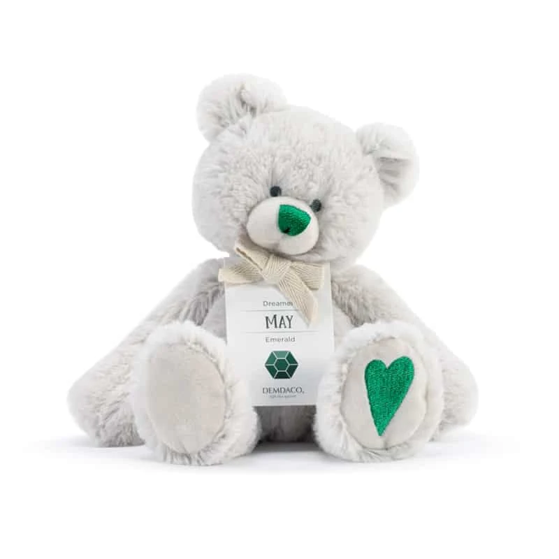 Demdaco Birthstone Bear – May Dreamer Emerald 3 Demdaco Birthstone Bear – May Dreamer Emerald
