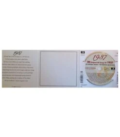 1937 Classic Years CD Card -Toy Cheap Store music from your year1937c