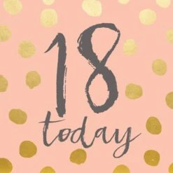 Classic Piano 18 Birthday Card – 18 Today