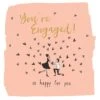 Classic Piano Engagement Card – You’re Engaged
