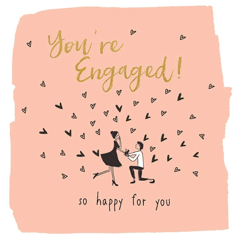 Classic Piano Engagement Card – You’re Engaged 3 Classic Piano Engagement Card – You’re Engaged