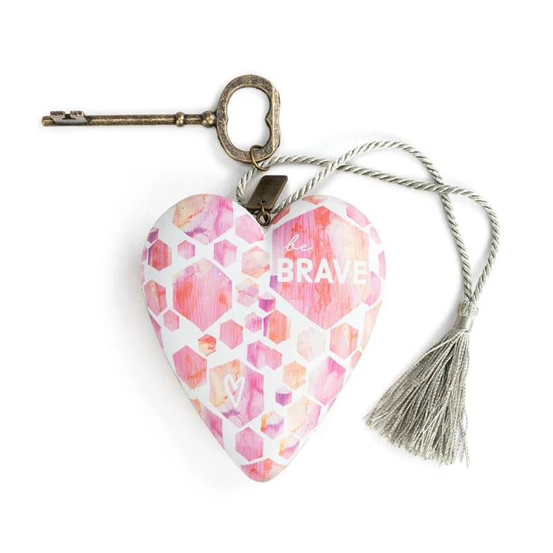Art Heart Sculpture – Be Brave 3 Art Heart Sculpture – Be Brave