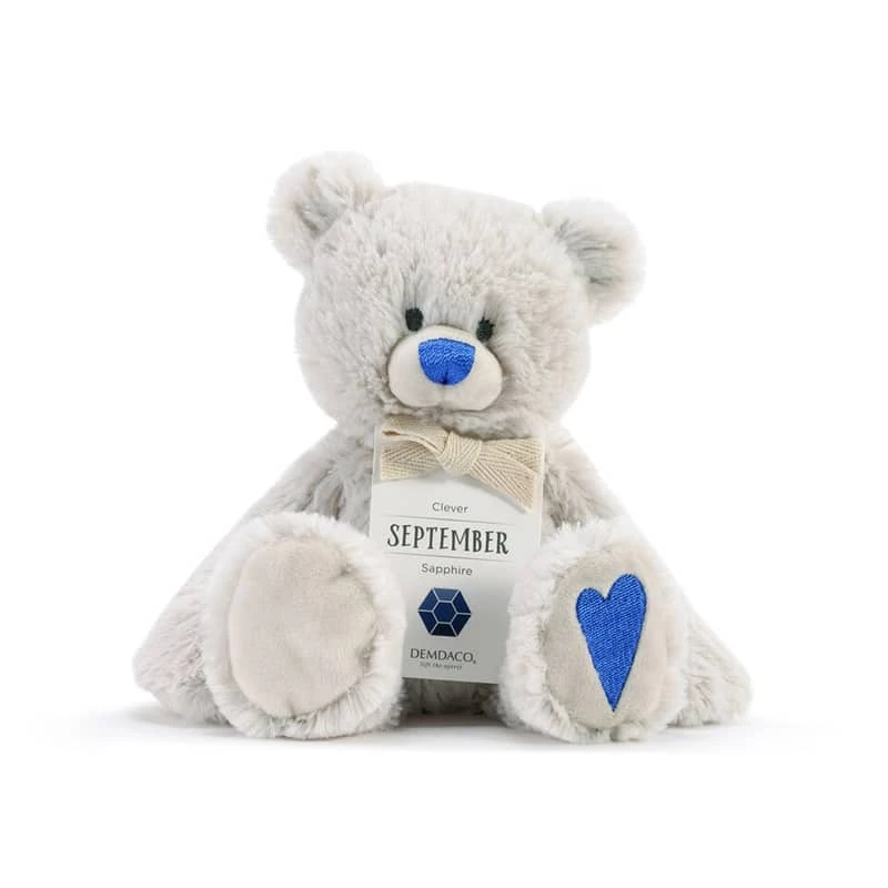 Demdaco Birthstone Bear – September Clever Sapphire 3 Demdaco Birthstone Bear – September Clever Sapphire