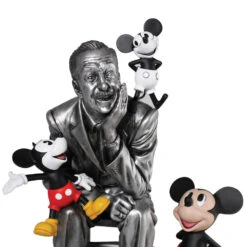 Disney 100 Years Grand Jester Studios Walt With Mickey Mouse Through The Years -Toy Cheap Store walt with mickey mouse through the years2