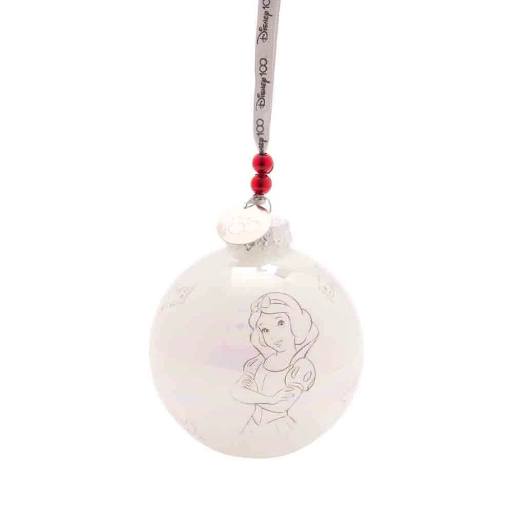 Disney 100 Christmas Baubles Princesses (set Of 4) 6 Disney 100 Christmas Baubles Princesses (set Of 4) - Image 4