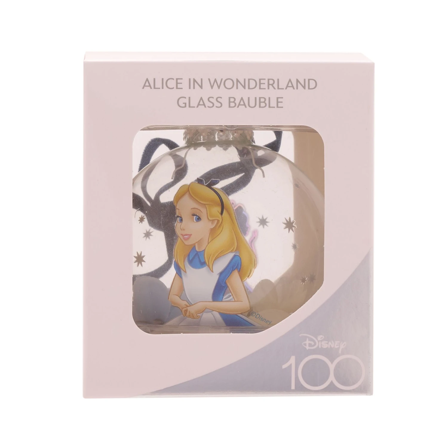 Disney 100 Christmas Glass Bauble Alice In Wonderland 8 Disney 100 Christmas Glass Bauble Alice In Wonderland - Image 6