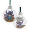 Disney 100 Christmas Glass Bauble Stitch 1 Disney 100 Christmas Glass Bauble Stitch -Toy Cheap Store wdi2041
