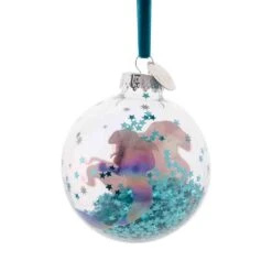 Disney 100 Christmas Glass Bauble Ariel -Toy Cheap Store wdi2042 2